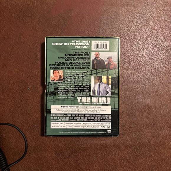 The Wire - The Complete Second Season (DVD, 2004, 5-Disc Set) - Picture 2 of 3